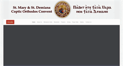 Desktop Screenshot of convent.suscopts.org